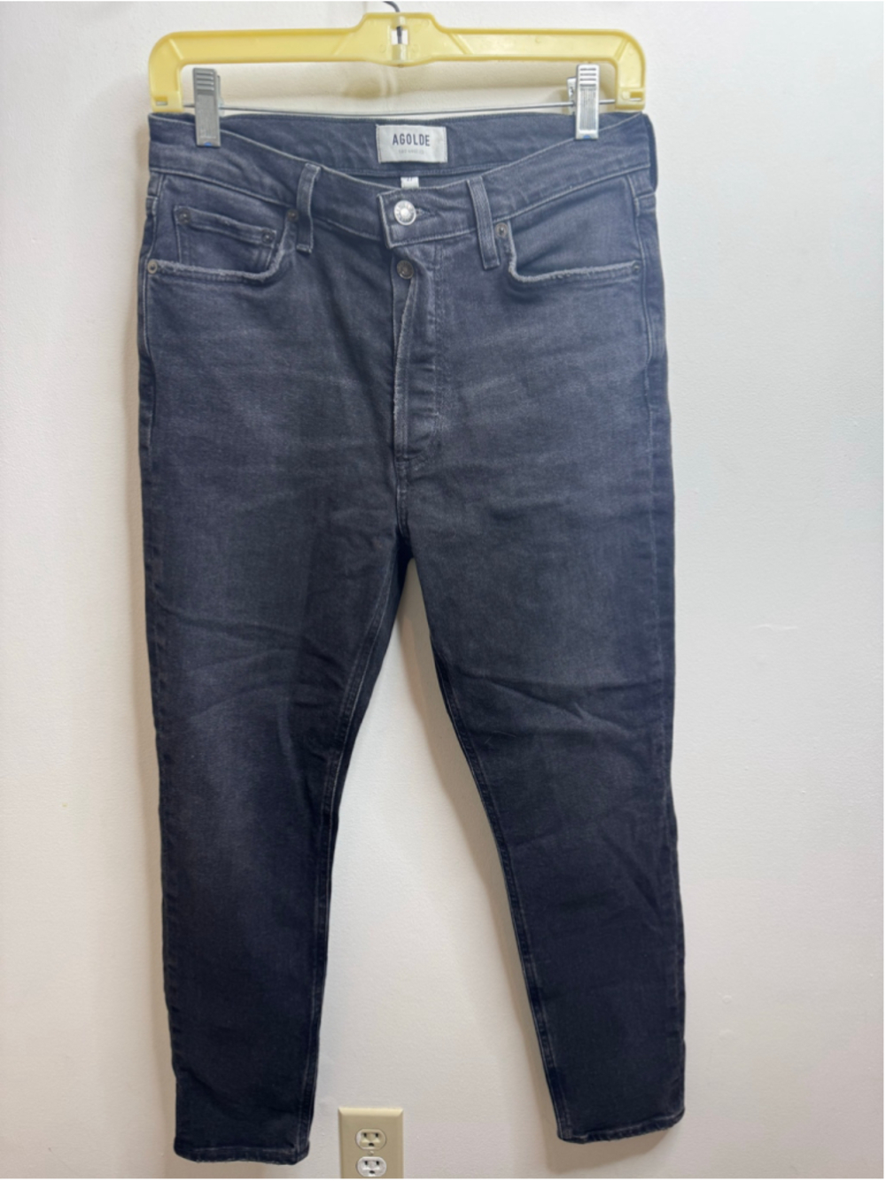 Women's Agolde Black Jeans Size 27